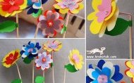 Как изготовить бумажный цветок