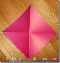 оригами тюльпан